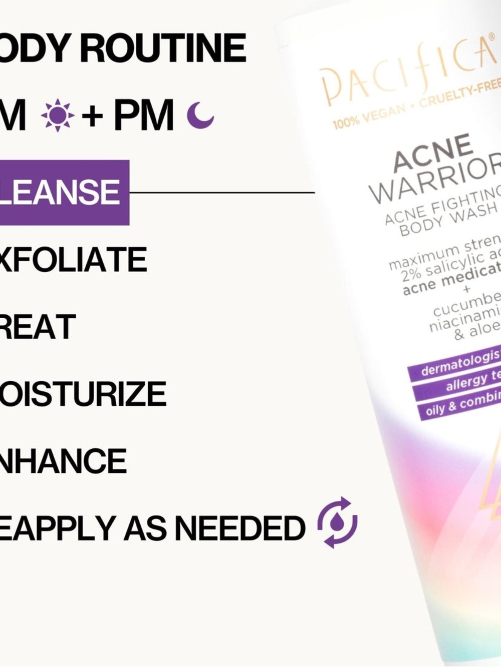 Pacifica Acne Warrior Body Wash - Picture 7 of 7